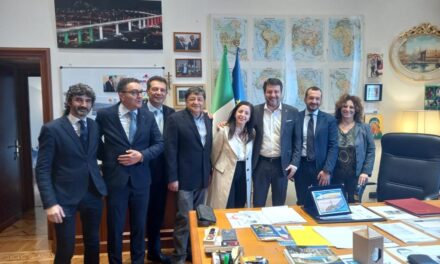 Frana di Maratea, incontro con il Ministro Salvini