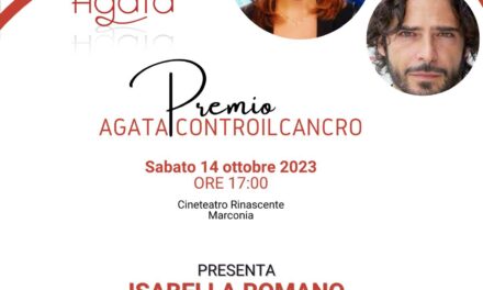 A Marconia la IV edizione del Premio “Agata contro il cancro”