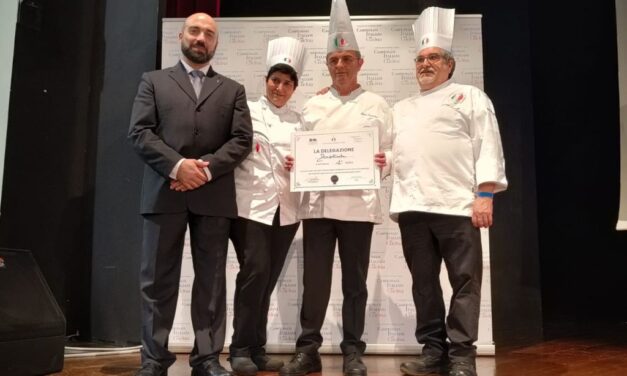 La delegazione della Regione Basilicata conquista la medaglia d’oro al Campionato nazionale della cucina