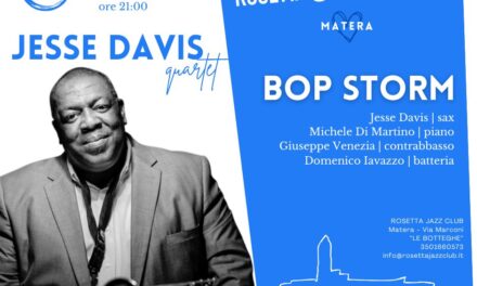 Jesse Davis live al Rosetta Jazz Club: una leggenda del sassofono in concerto a Matera sabato 17 maggio