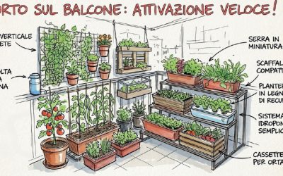 L’orto sul balcone